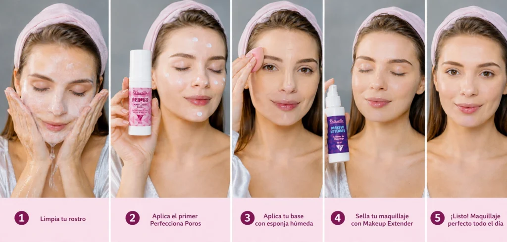 maquillaje para piel sensible que no irrita tu piel.